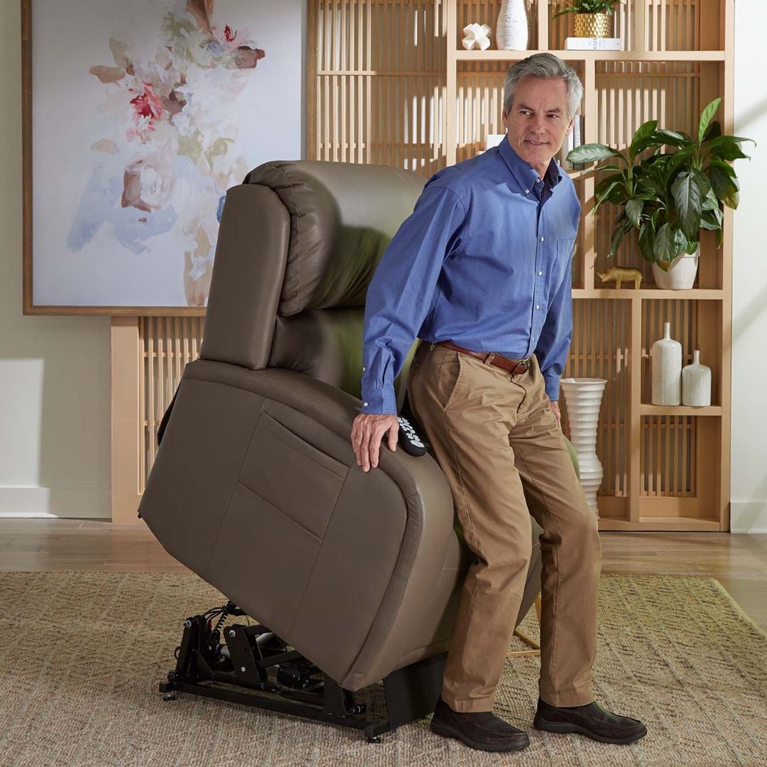 Peoria lift chair recliner golden twilight cloud relaxer maxicomfort